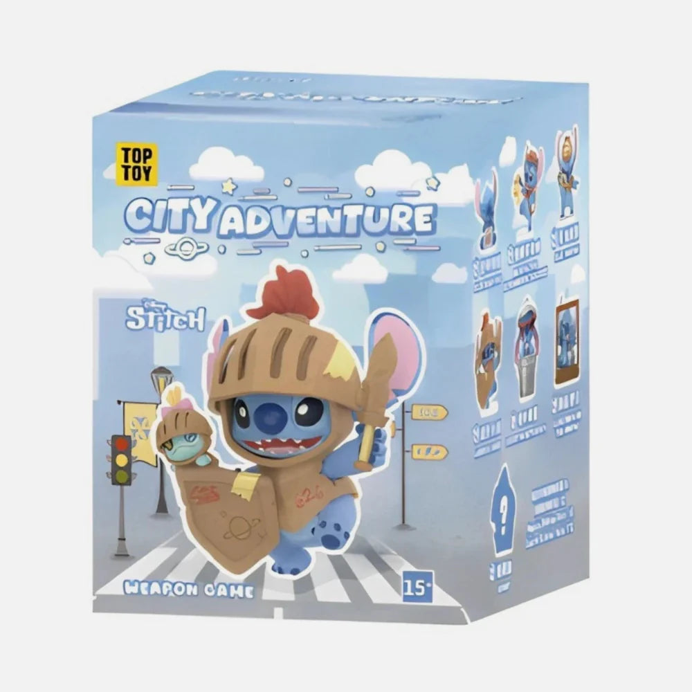City adventure stitch blind box