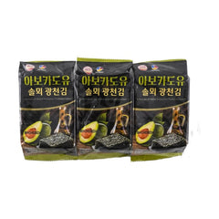 KWANG Avocado  SEASONED SEAWEED LAVER 12g