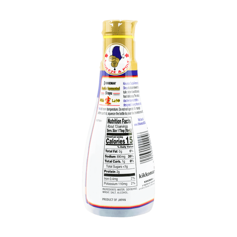 KIKKOMAN DOUBLE FERMENTED SOY SAUCE 6/6.80 FZ