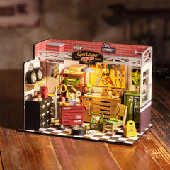Sale Rolife DIY Miniature House Kit - Garage Workshop DG165