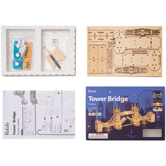 Rolife Tower Bridge with Lights 3D Wooden Puzzle TG412