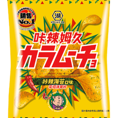 KOIKEYA POTATO CHIPS SPICY SEAWEED