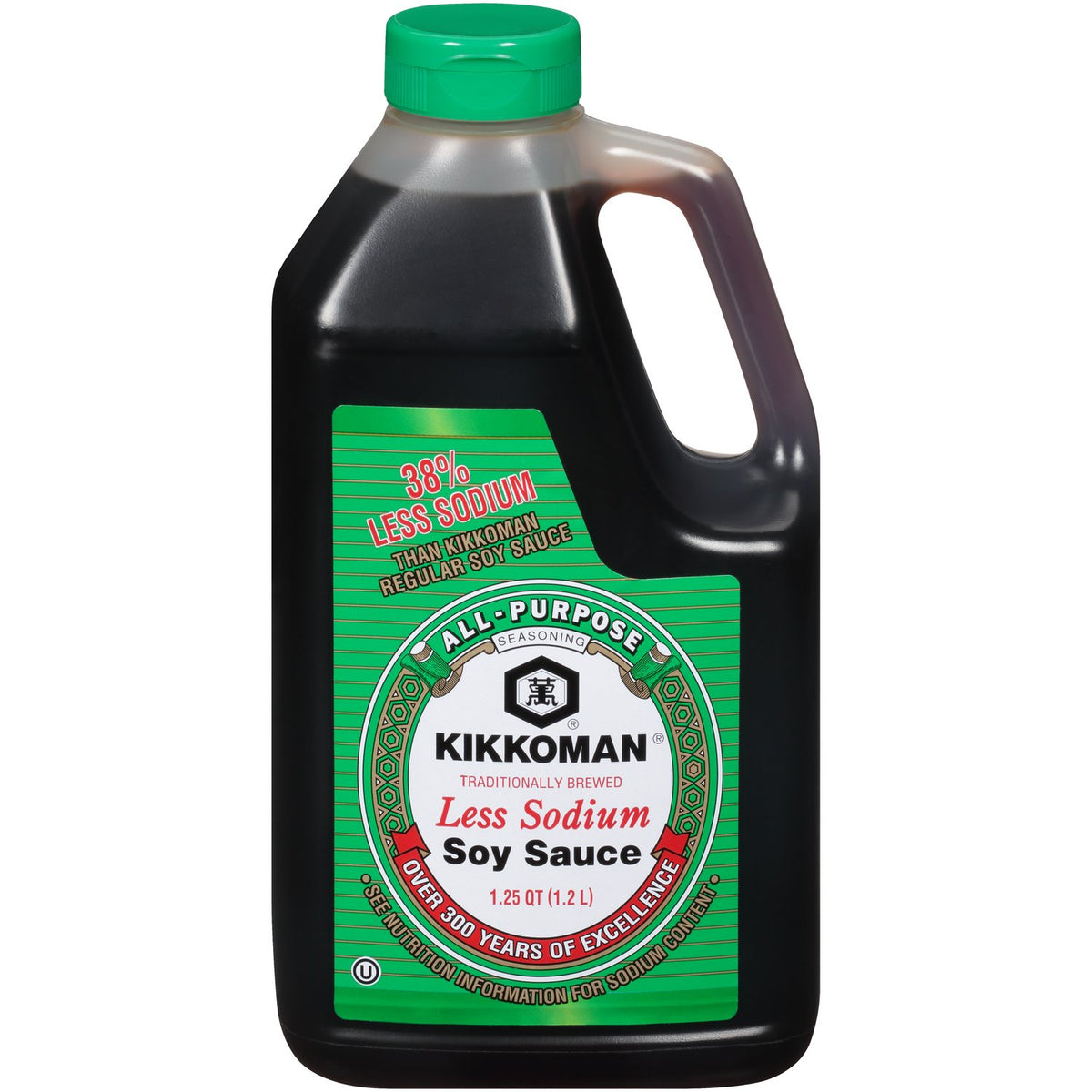 Kikkoman Naturally Brewed Less Sodium Soy Sauce 40.00 FZ