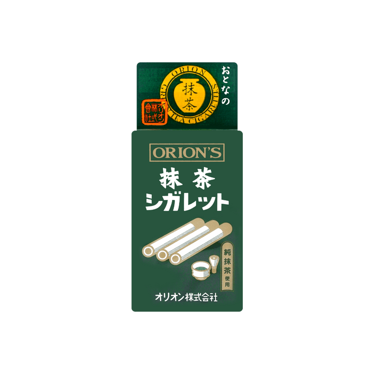 ORION MATCHA CIGARETTE CANDY .4oz