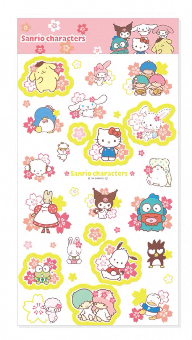 Sanrio Characters The Family Stickers