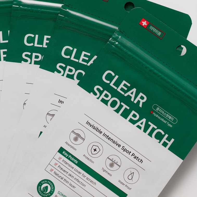 Clear Spot Acne Patch 18pcs*3 [Value Pack]