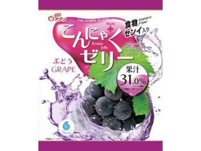 YUKIGUNI AGURI KONJAC JELLY - GRAPE