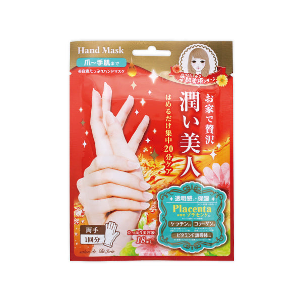 LUCK TRENDY PLACENTA MOIST HAND MASK 1
PAIR