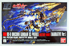 Bandai HGUC 213 Unicorn Gundam 03 Phenex Destroy Mode Narrative Ver. 1/144 Kit