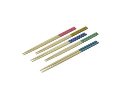 White bamboo chopsticks 5 sets japanese
pattern