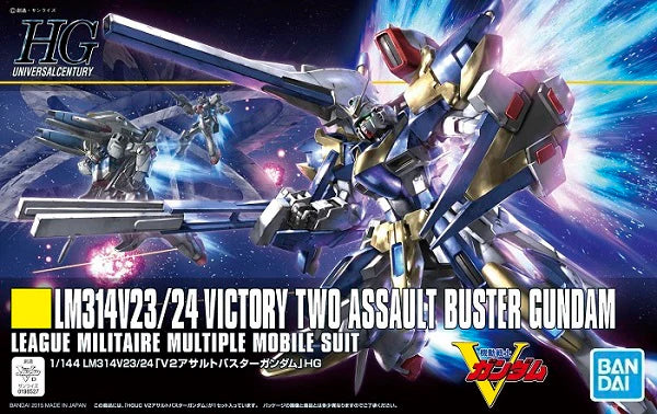 #189 LM314V23/24 V2 Assault Buster Gundam "Victory Gundam", Bandai HGUC (Gundam Model Kit)