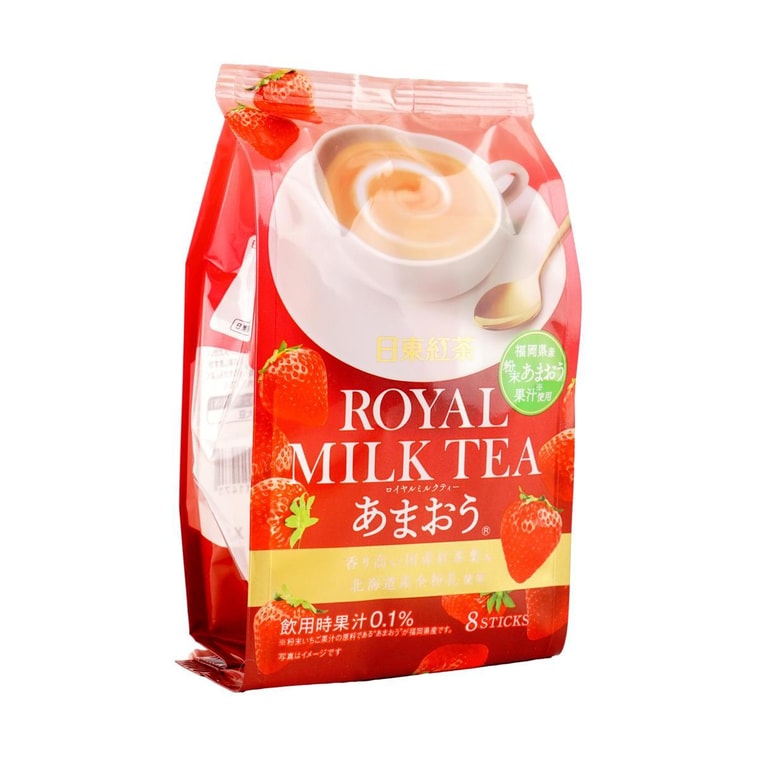NITTOH ROYAL MILK TEA POWDER  STICK(STRAWBERRY）