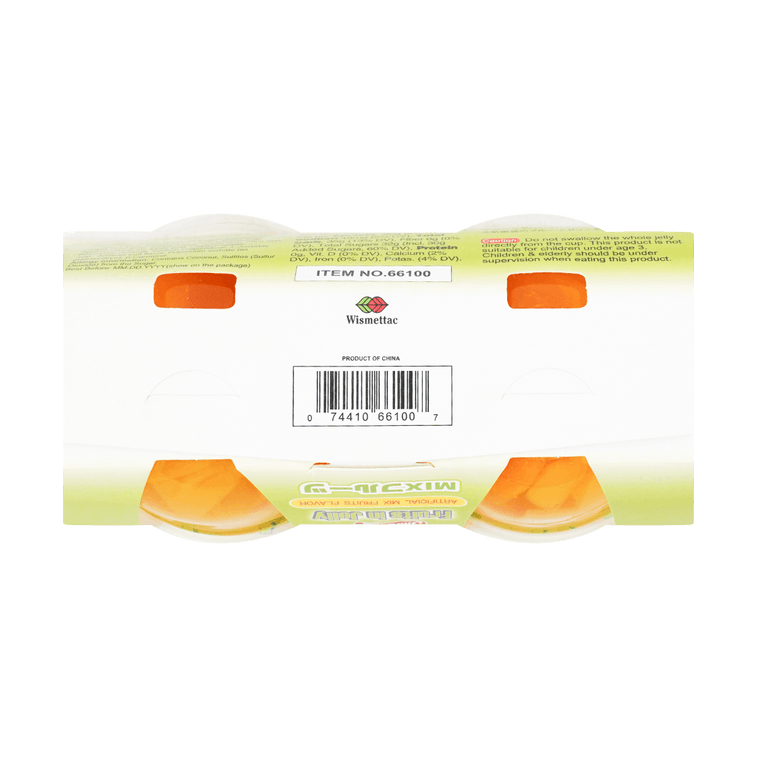 SHIRAKIKU Jelly Cup Mixed Fruit Flavor 2 Cups 400g