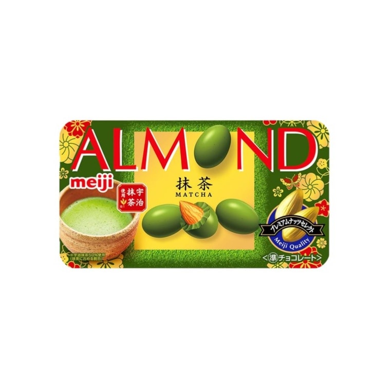 MEIJI ALMOND CHOCOALTE MATCHA