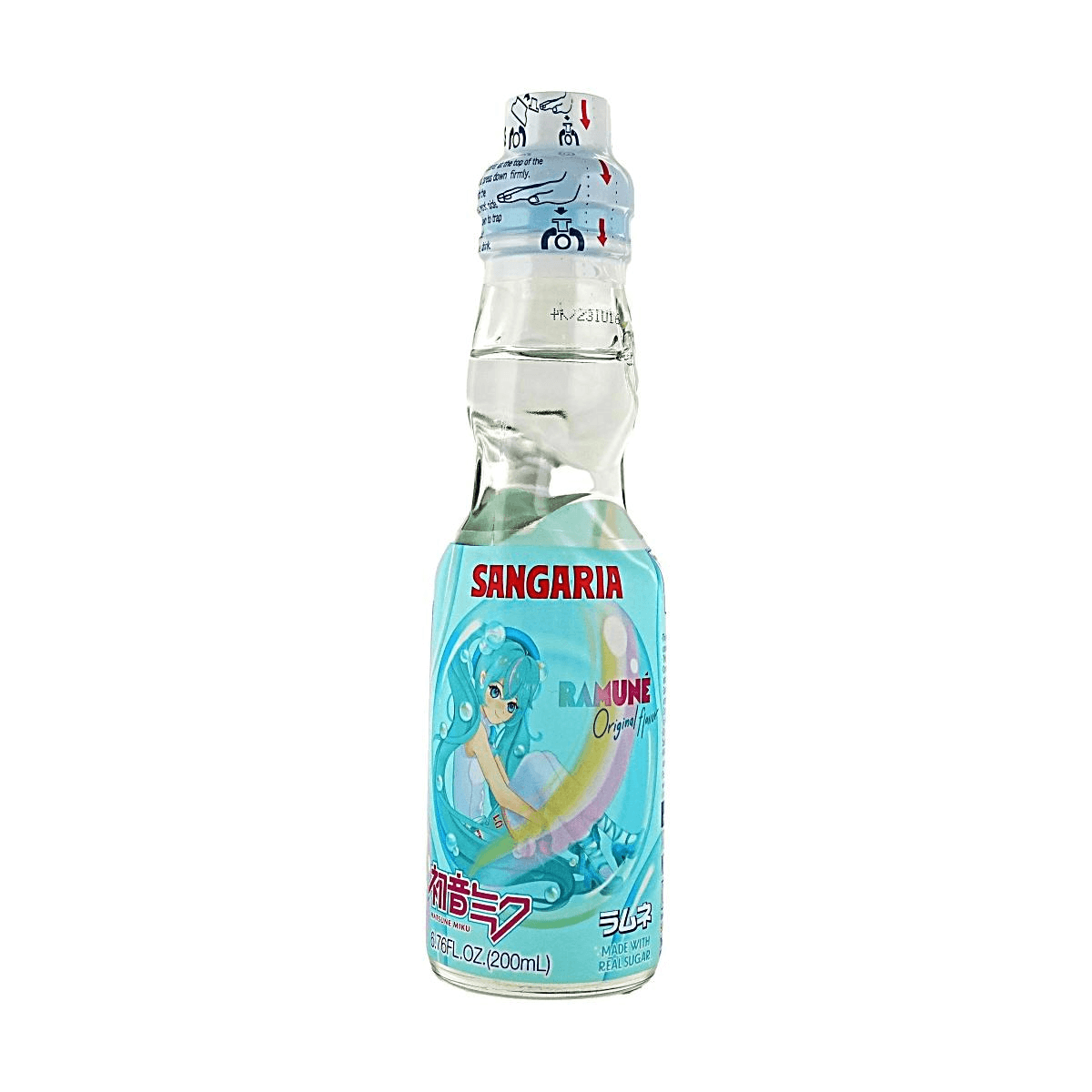 Hatsune Miku Collaboration Ramune Soda 6.76 fl oz