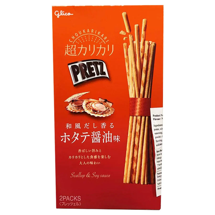 GLICO CRUNCHY PRETZ SCALLOP SOY SAUCE