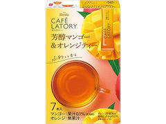 AGF BLENDY CAFE LATORY STICK MANGO ORANGE TEA 7p 45.5G