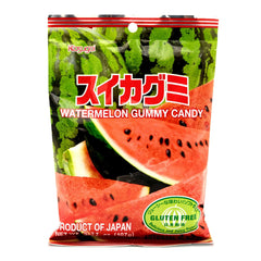 KASUGAI FRUTIA  WATERMELON GUMMY CANDY 107g