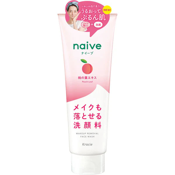 KRACIE NAIVE MAKEUP CLEANSING FOAM
PEACH