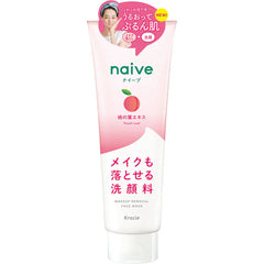 KRACIE NAIVE MAKEUP CLEANSING FOAM
PEACH