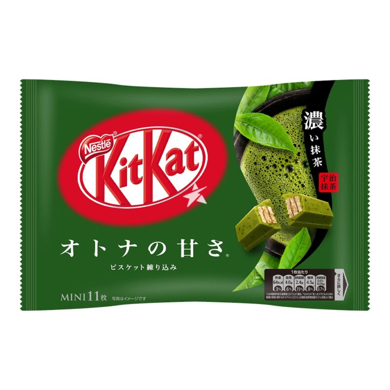 NESTLE KITKAT RICH GREEN TEA MINI BISCUIT 4.7 oz