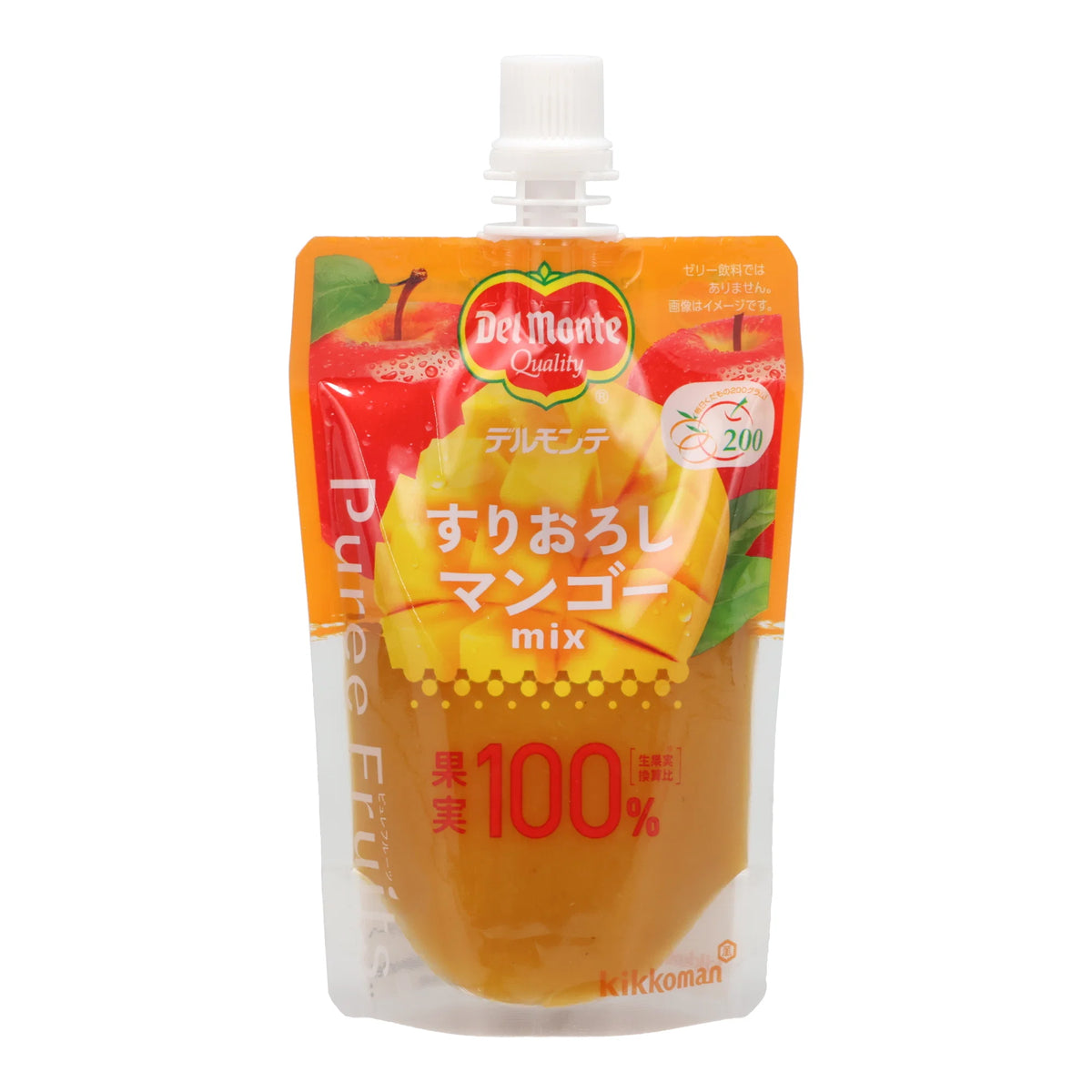 Kikkoman Del Monte Pure Fruit Mango Mix 3.8oz