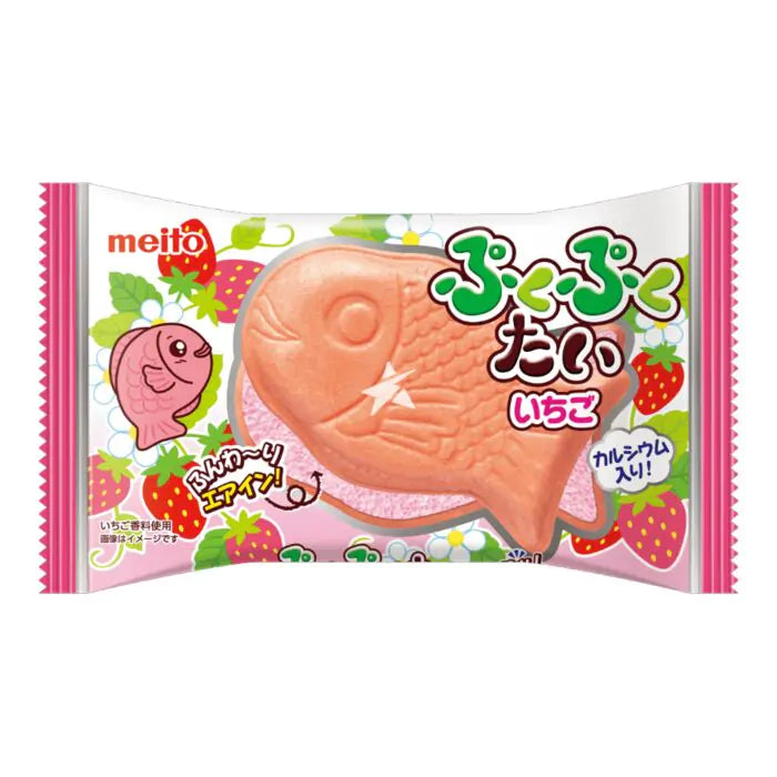MEITO PUKUPUKU TAI AIR IN CHOCO STRAWBERRY 20g