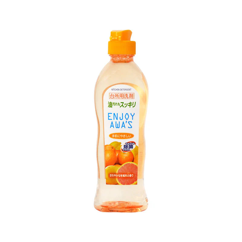 Enjoy awa's dishwash detergent containing
smell of citrus