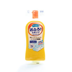 Micro shine bath tub cleaning sponge