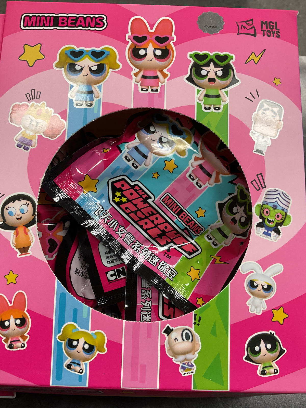 The Powerpuffs Girls Anime Figures Mini Beans Blossom Bubbles Action Figures