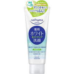 KOSE SOFTYMO SUOER FACE FOAM WHITE FORM PORES 150G