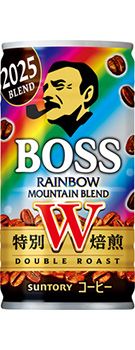 Suntry Boss Rainbow Coffe Mountain Blend Can