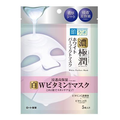 ROHTO HAKUJUN WHITE PERFECT MASK 5 SHT