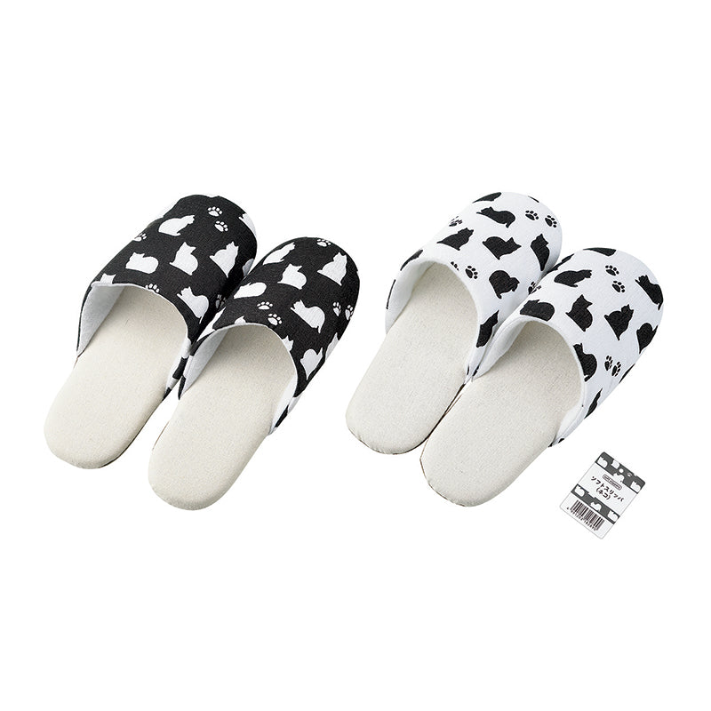 Soft slippers cat