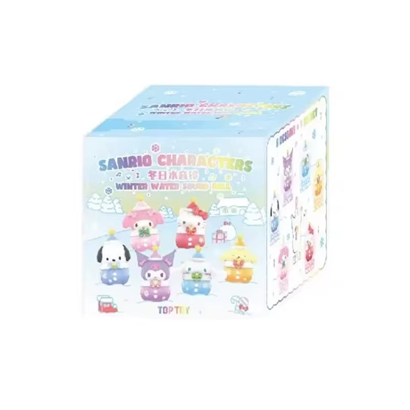 Sanrio Characters Winter Water Sound Bell blind box figure series