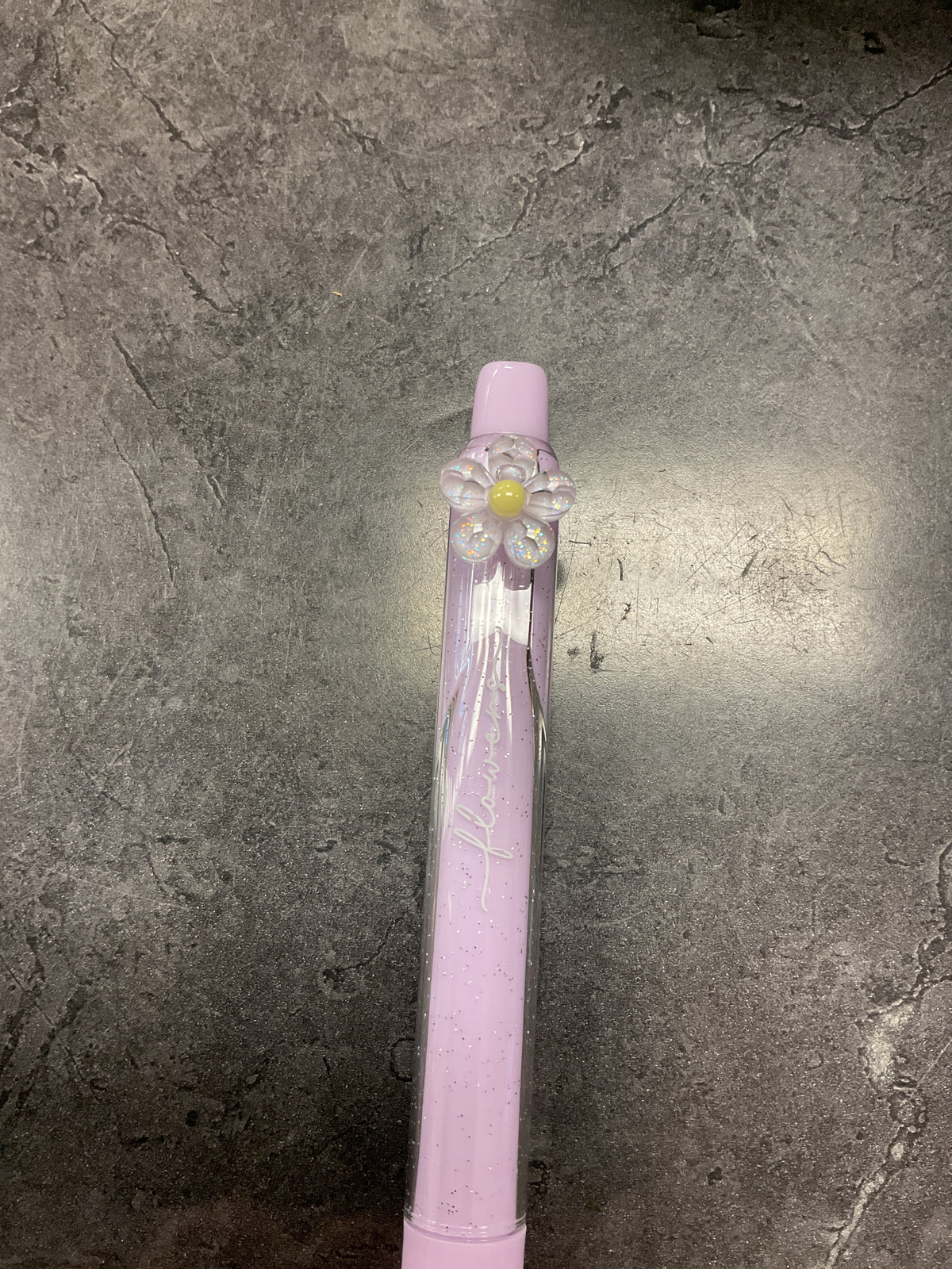 Floral scented highlighter purple