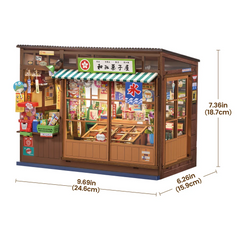 Rolife Nostalgic Corner Shop DIY Book Nook TGE05