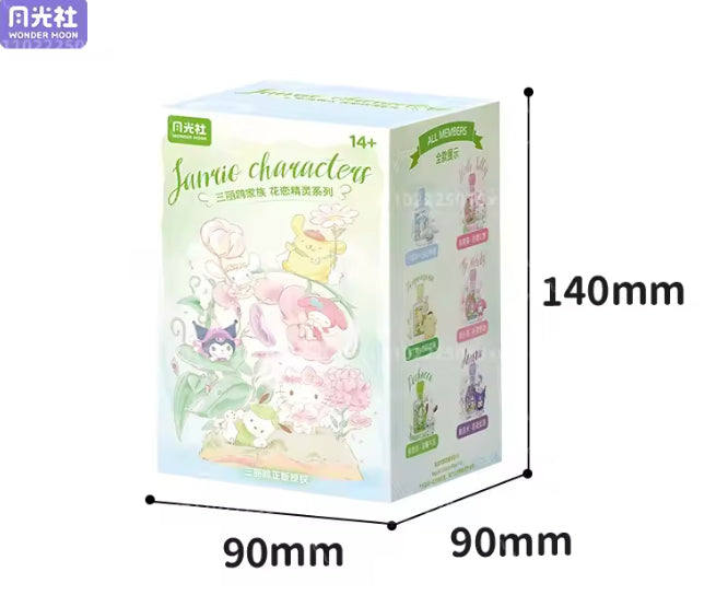 Sanrio Perfume Bottle Assembly Building Block Puzzle Decoration Ornament Building Block Blind Box
