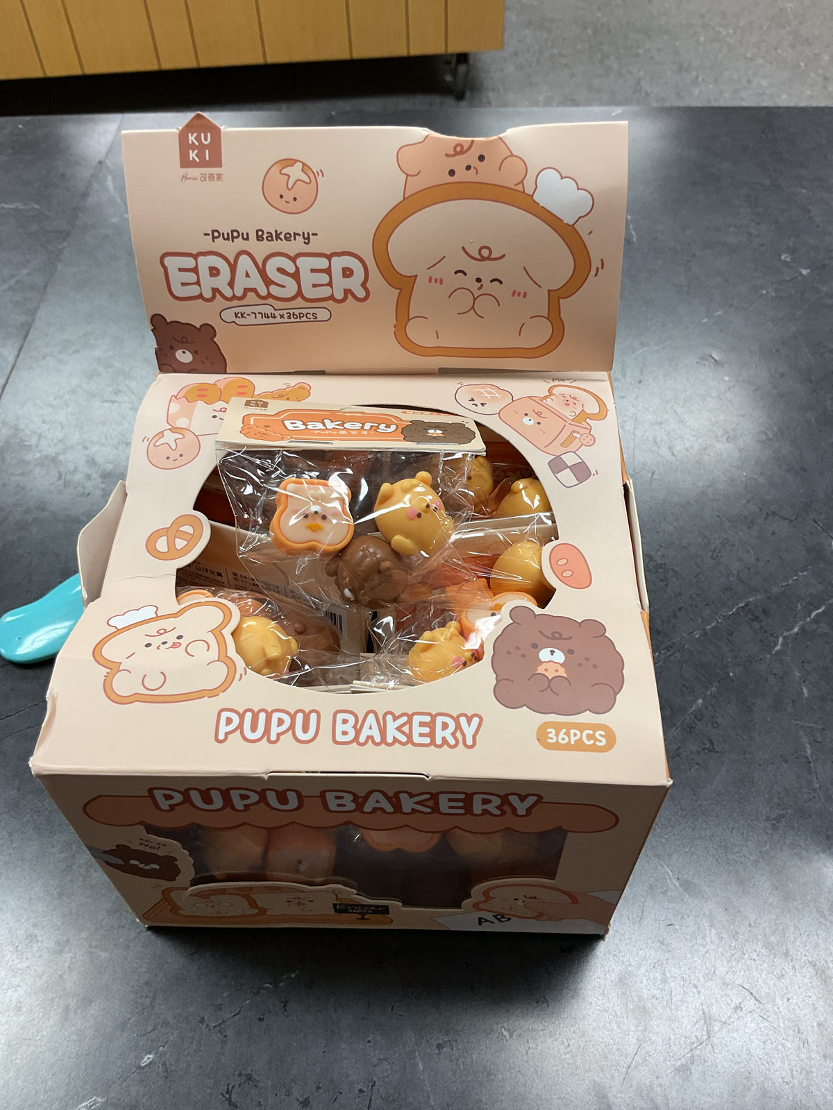 Ku Ki Pupu Bakery eraser
