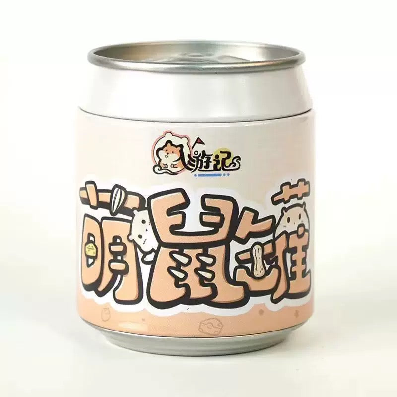 Hamster travel - Cute hamster can squishy toy blind box