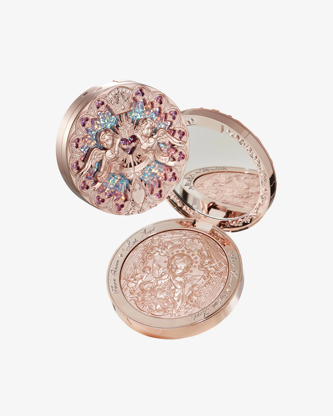 Flower Knows Little Angel Embossed Highlighter L02 Paradise Lost