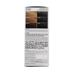 Hello Bubble Hair Dye, Easy Hair Coloring, 3.52oz. #5A Dark Ash [2 Boxes of Medium-Long Hair Value Pack]