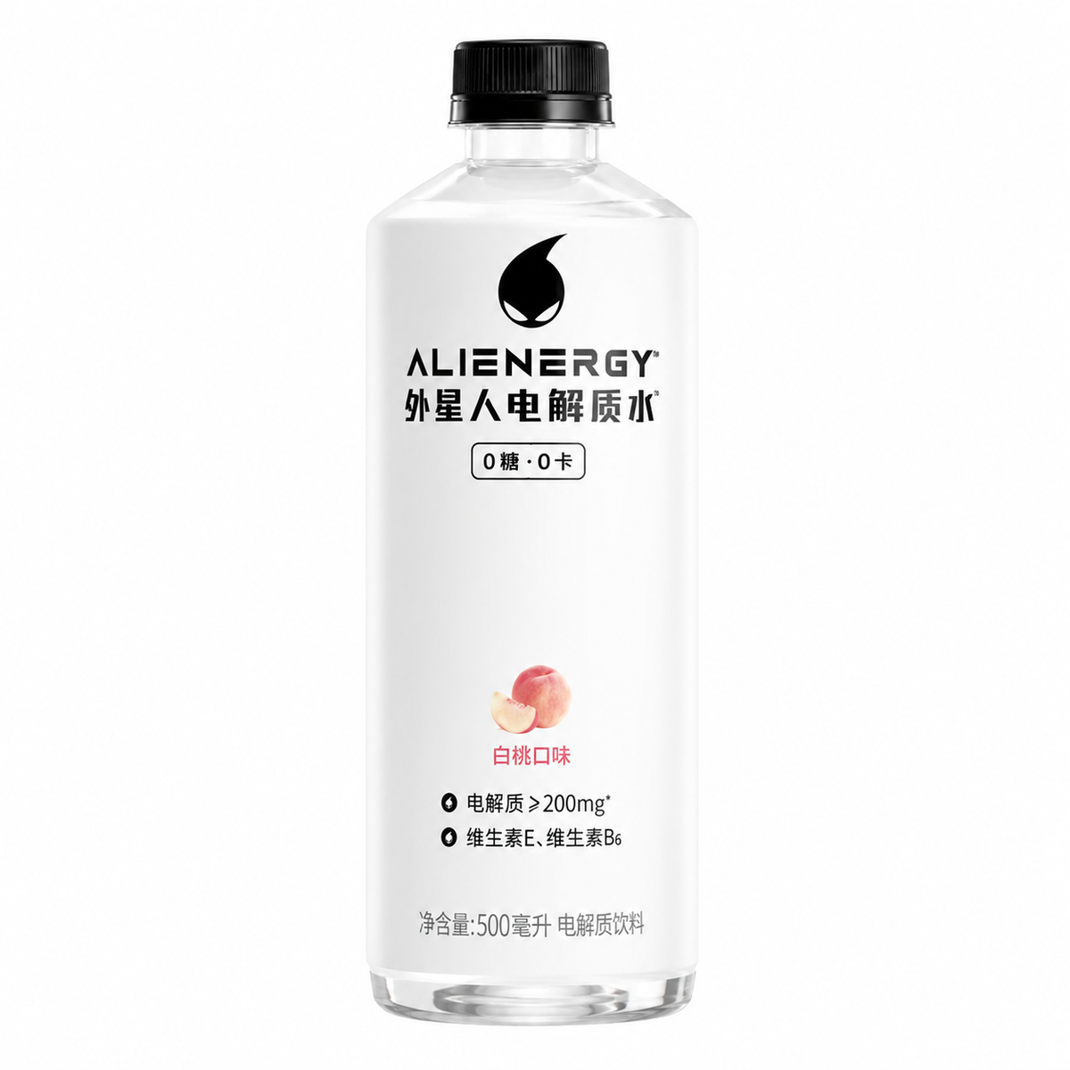 Chi Forest Alienergy Electrolyte Water-White Peach Flavor 600ML