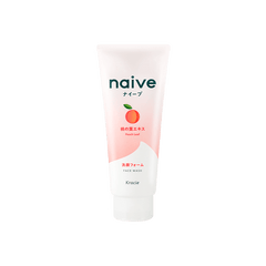 KRACIE NAIVE FACIAL CLEANSING FOAM PEAH 130G