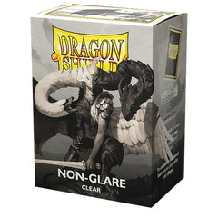 Dragon Shield: Non-Glare Matte Clear Card Sleeves V2 (100ct)