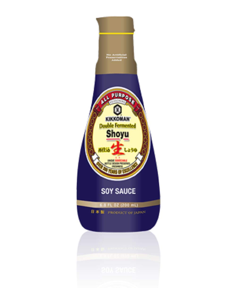 KIKKOMAN DOUBLE FERMENTED SOY SAUCE 6/6.80 FZ