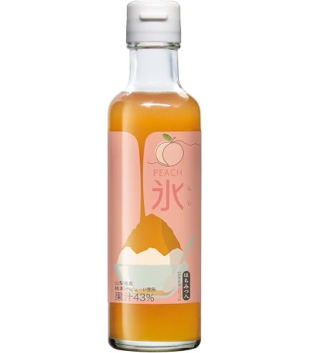 NAKAMURA KAKIGORI Syrup Peach 200ml
