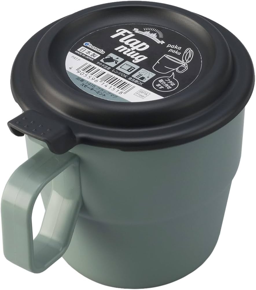 Flap mug smoky mint