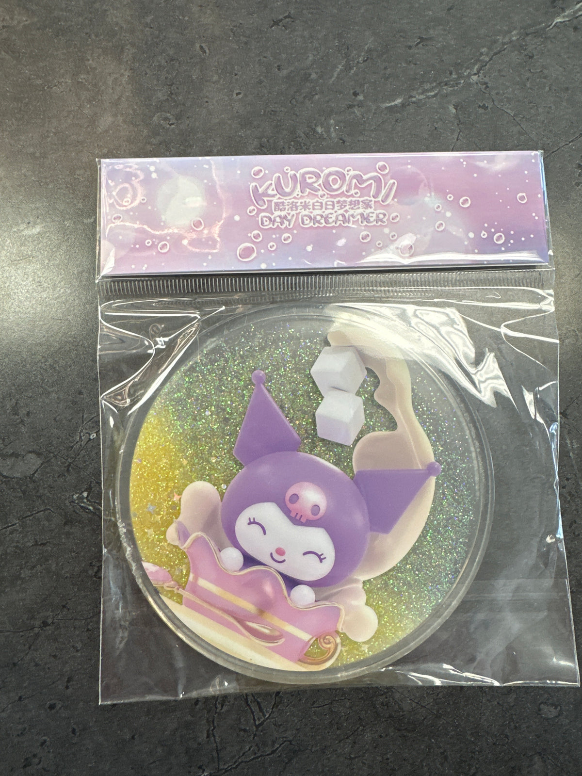 Kuromi daydreamer cup coaster