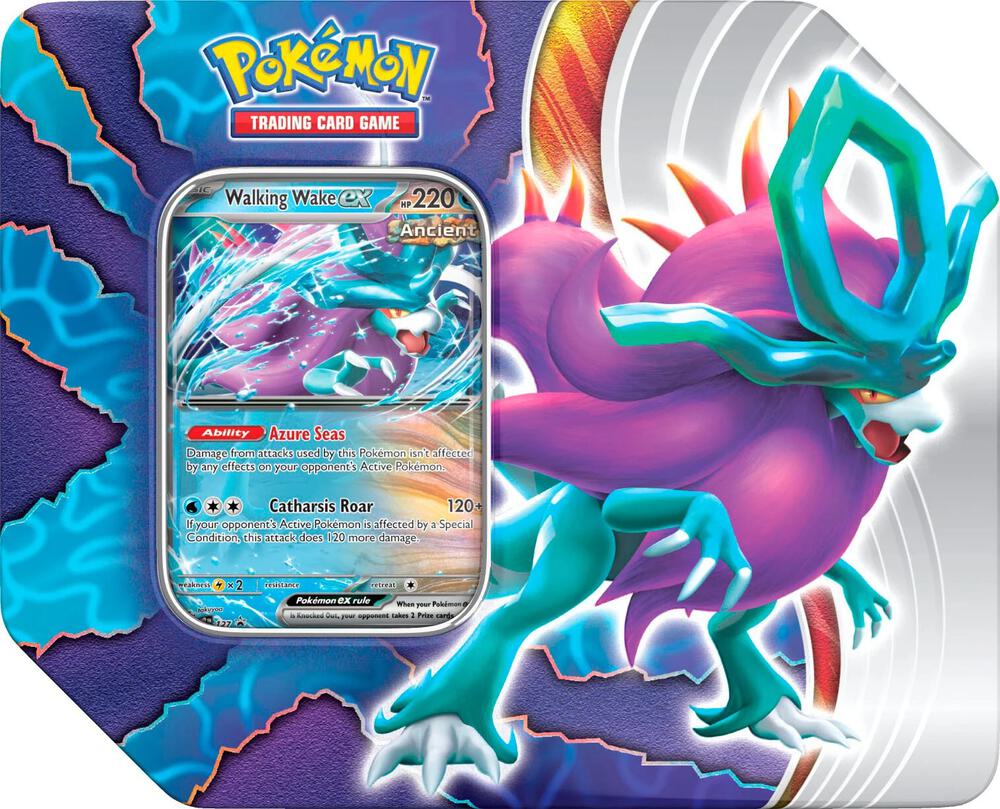 Paradox Clash Tin [Walking Wake ex] - Miscellaneous Cards & Products (In Store only)